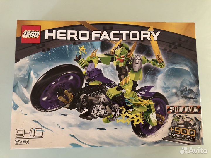 Lego hero factory 6231 новый набор