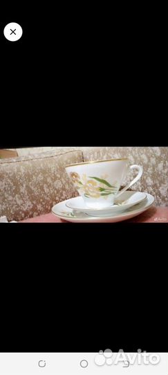 Блюдце и розетка для варенья гдр Фрайберг