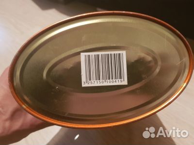 Банка от коньяка Meukow