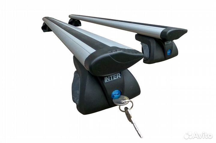 Багажник на рейлинги Inter Titan-120 крыло