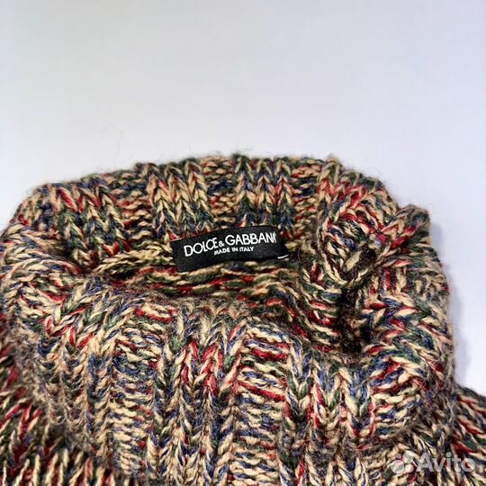 Женский винтажный свитер Dolce & Gabbana оригинал
