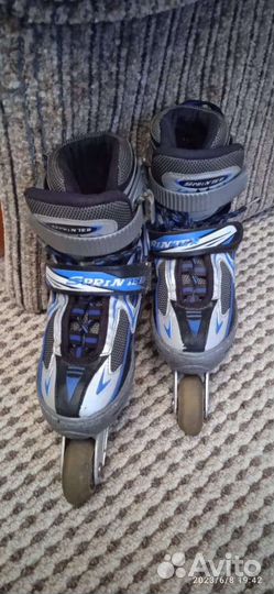 Роликовые коньки детские раздвижные 30-33 размера