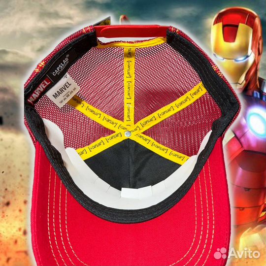 Бейсболка железный человек