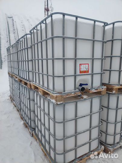 Еврокубы 1000 л с кранами бу