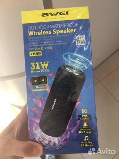 Bluetooth колонка awei y669