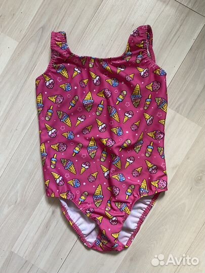 Купальник для девочки слитный