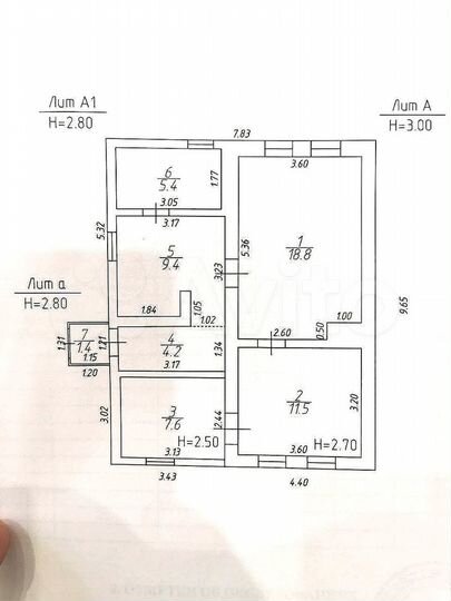 Дом 58 м² на участке 9 сот.