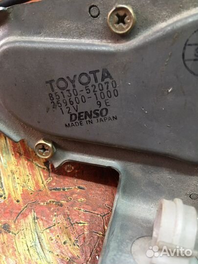 Мотор заднего дворника Тойота