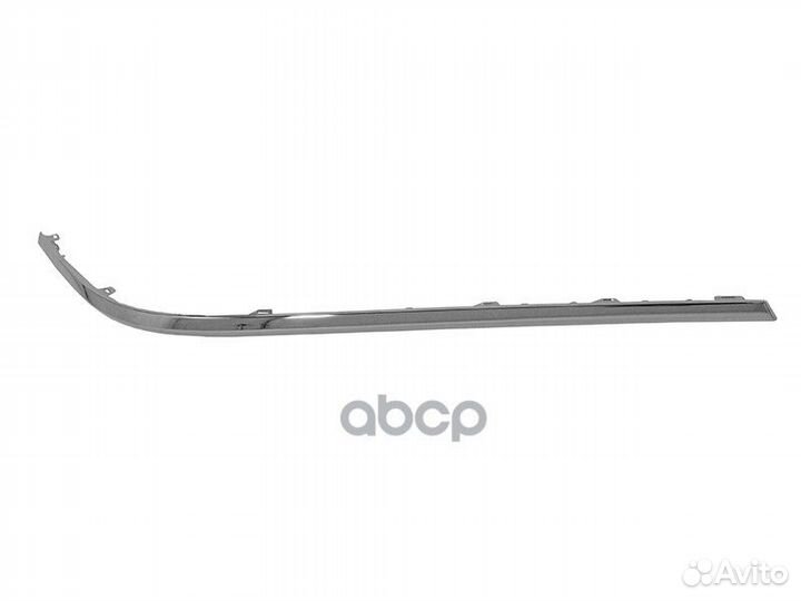 Молдинг бампера Volkswagen Passat 05-11 (Сзади