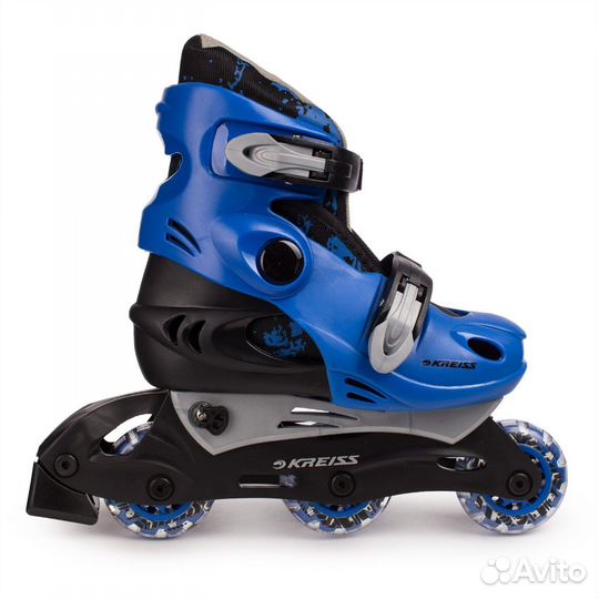 Роликовые коньки раздвижные kreiss 34-37