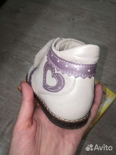 Ботинки для девочки, 17 размер