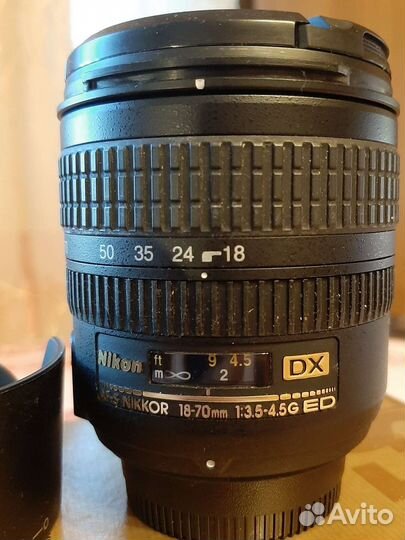 Объектив Nikon 18-70 G ED