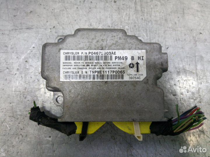 Блок управления AIR BAG Dodge Caliber хетчбэк 2.0L