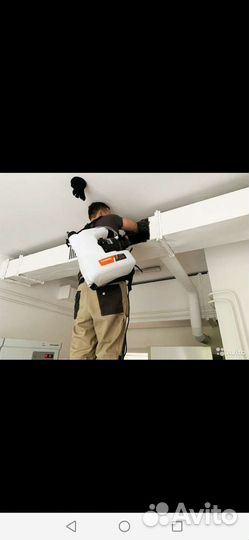 Чистка систем вентиляции и кондиционеров