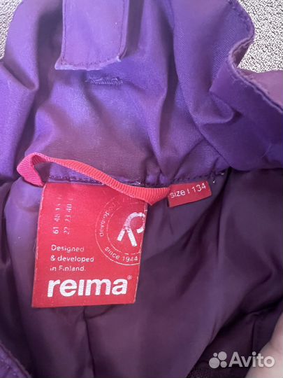 Зимние брюки для девочки 134 Reima