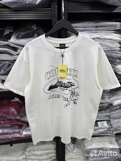 Футболка corteiz белая (хит 2025)