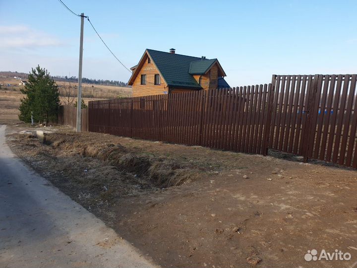 Забор из профнастила