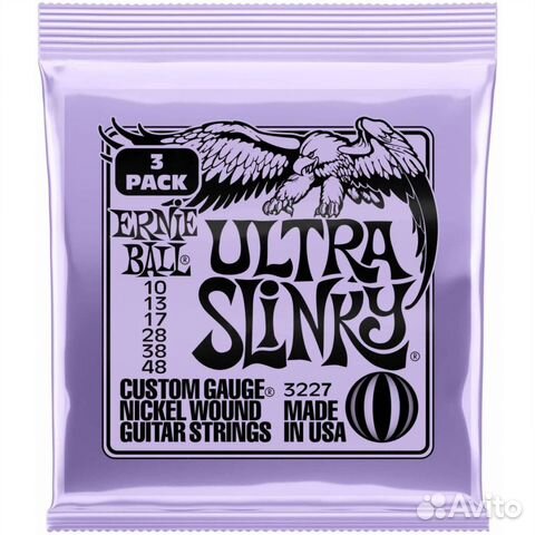 Струны для электрогитары 10-48 Ernie Ball 3227