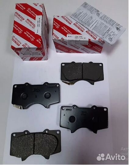 Колодки тормозные Toyota передние 044650K360