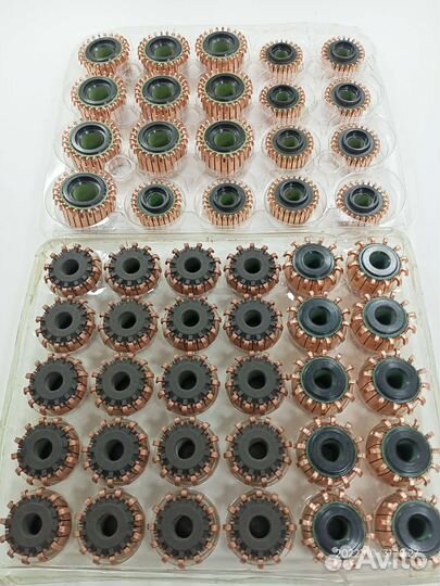 Коллектор мотора печки, электромотора