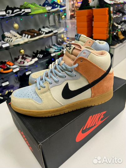 Кроссовки Nike Dunk High Pro SB 'Spectrum' 43eu