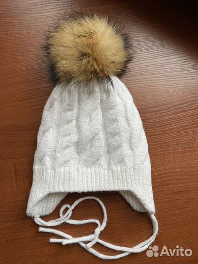 Шапка зимняя для девочки (2-4г)