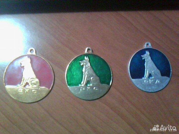 Жетоны служебного собаководства СССР