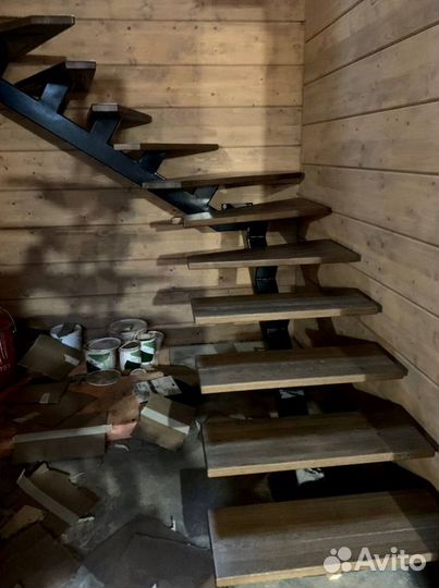 Лестничный каркас под ключ
