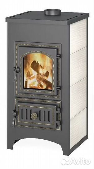 Печь-Камин везувий пк-01 (270) беж. 9 кВт (150 м3)