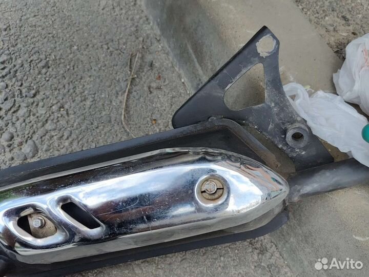 Yamaha jog 3kj глушитель