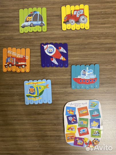 Развивающие игрушки пакетом