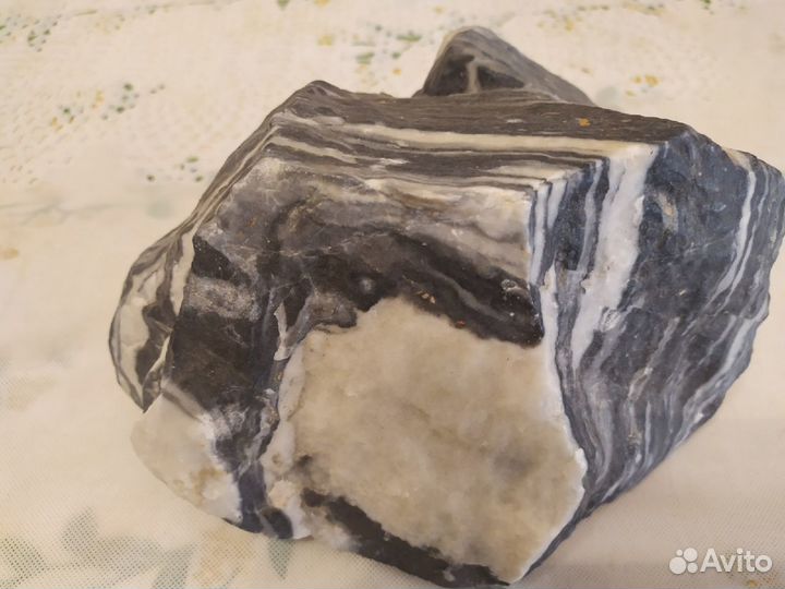 Аквариум натуральный камень gloxy «Зебра»