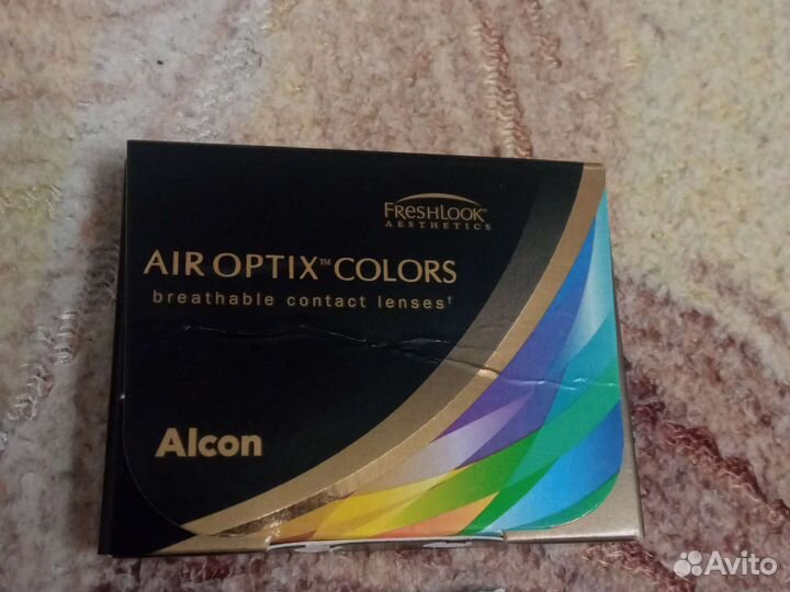 Линзы контактные цветные