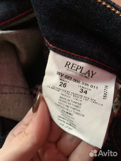 Джинсы replay xs
