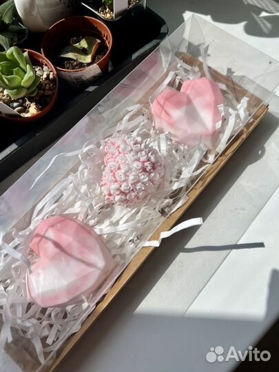 Мыло ручной работы подаочный набор