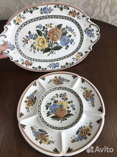 Блюдо и менажница Villeroy&Boch, Alt Amsterdam