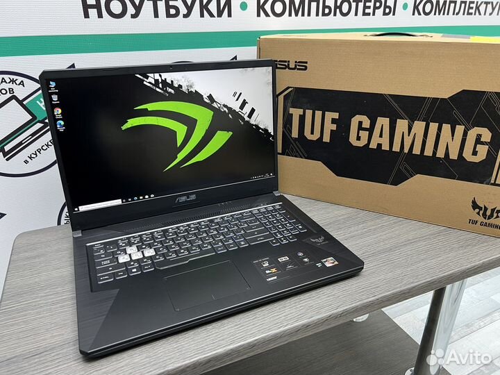 Asus TUF 17 Ryzen 7 8GB DDR4 GTX 1650 SSD+1000