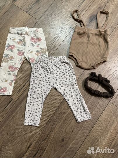 Одежда и игрушки для девочки 80 H&M Baby GO