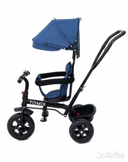 Велосипед с родительской ручкой