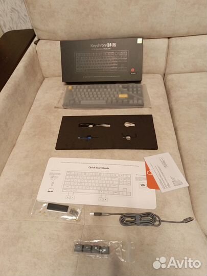 Клавиатура Keychron Q3 Gateron G Pro Brown