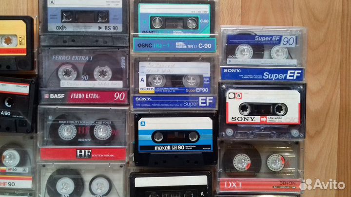 Аудиокассеты б/у 18 шт
