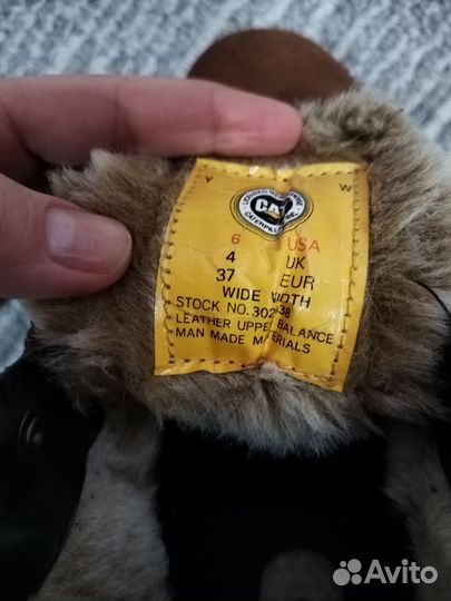 Ботинки caterpillar 37