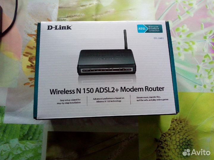 D-link Wireless N150 adsl2+ Modem Router