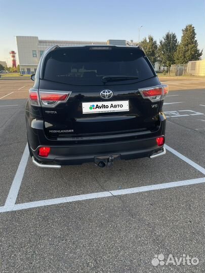 Toyota Highlander 3.5 AT, 2014, 200 000 км