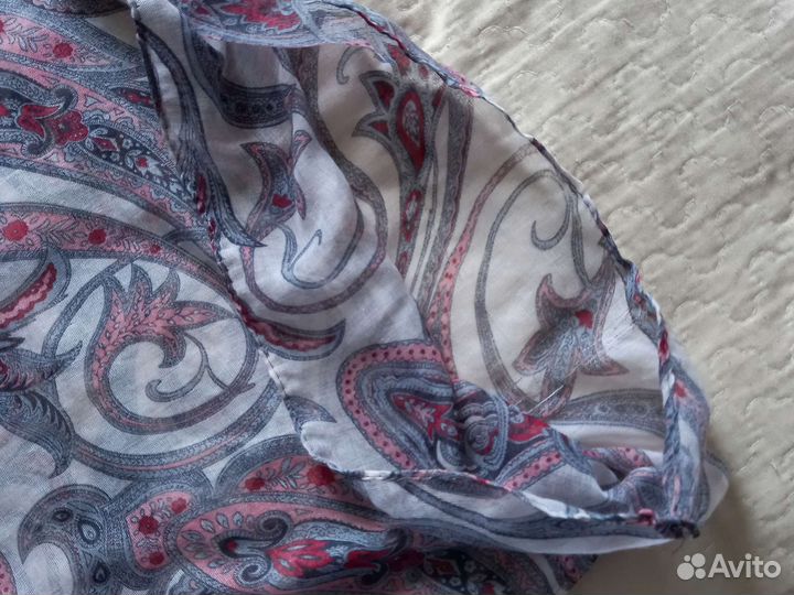 Легкий круговой шарф