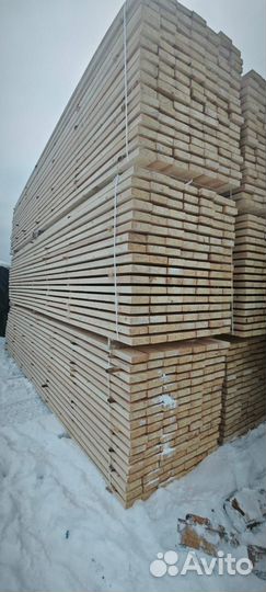 Пиломатериал сухой 44*100/125/150*6000