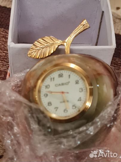 Часы настольные casio оникс яблоко