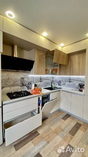 Угловые, прямые кухни на заказ