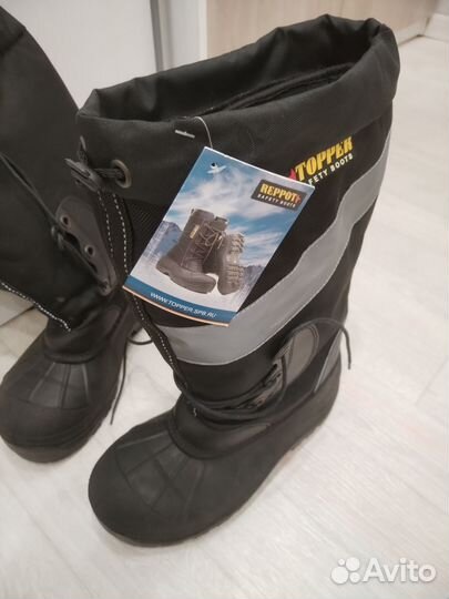 Сапоги мужские зимние для рыбалки с шипами