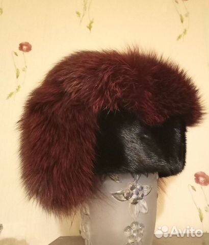 Шапка зимняя женская